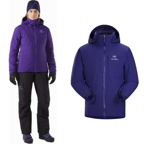 Arc’teryx Fission SV Jacket Women’s Gore-Tex Insulated Azalea Purple Small EUC - Picture 1 of 12